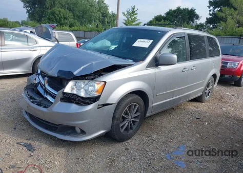 2017 Dodge Grand Caravan Sxt из США, поврежденный, VIN 2C4RDGCGXHR750214